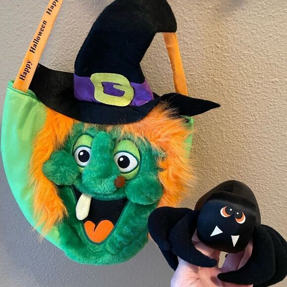 RARE Gemmy Witch Treat Bag - Picture 1 of 16